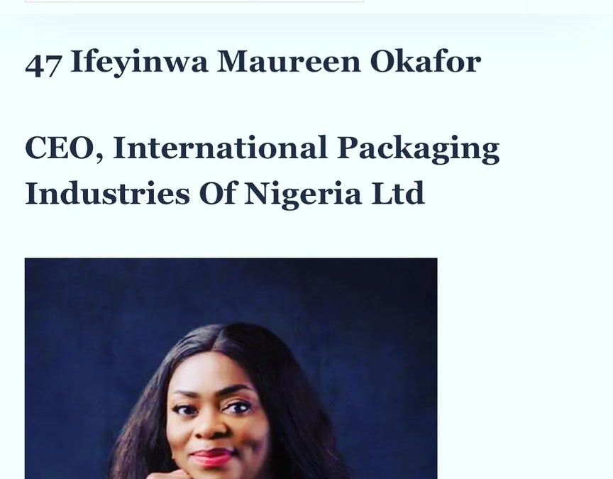 Business Day Celebrating 50 Inspiring Nigerian Women